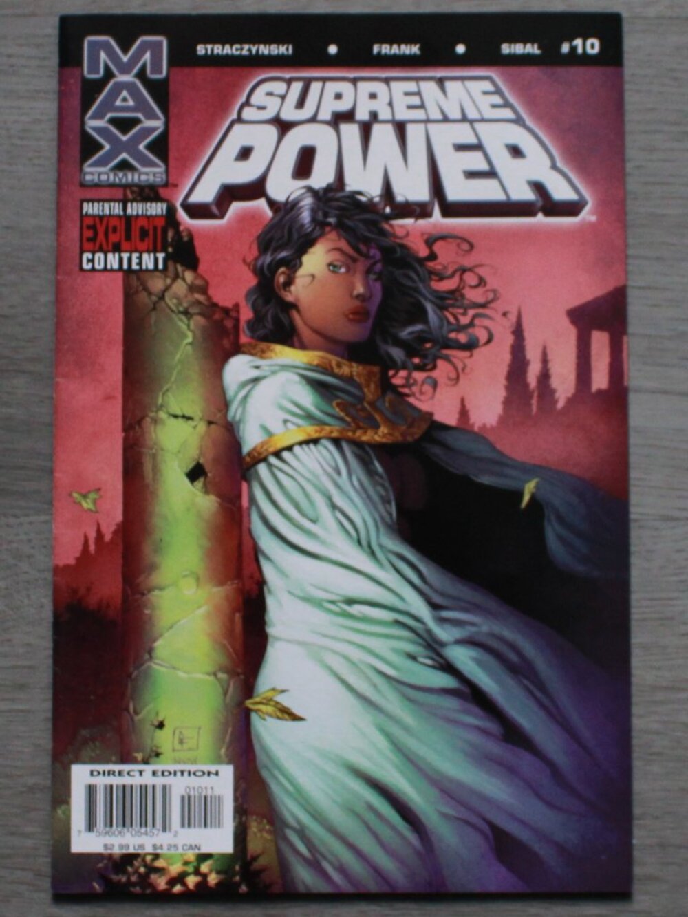 Vintage Marvel MAX Comic 2004 "Supreme Power #10" Comic Book